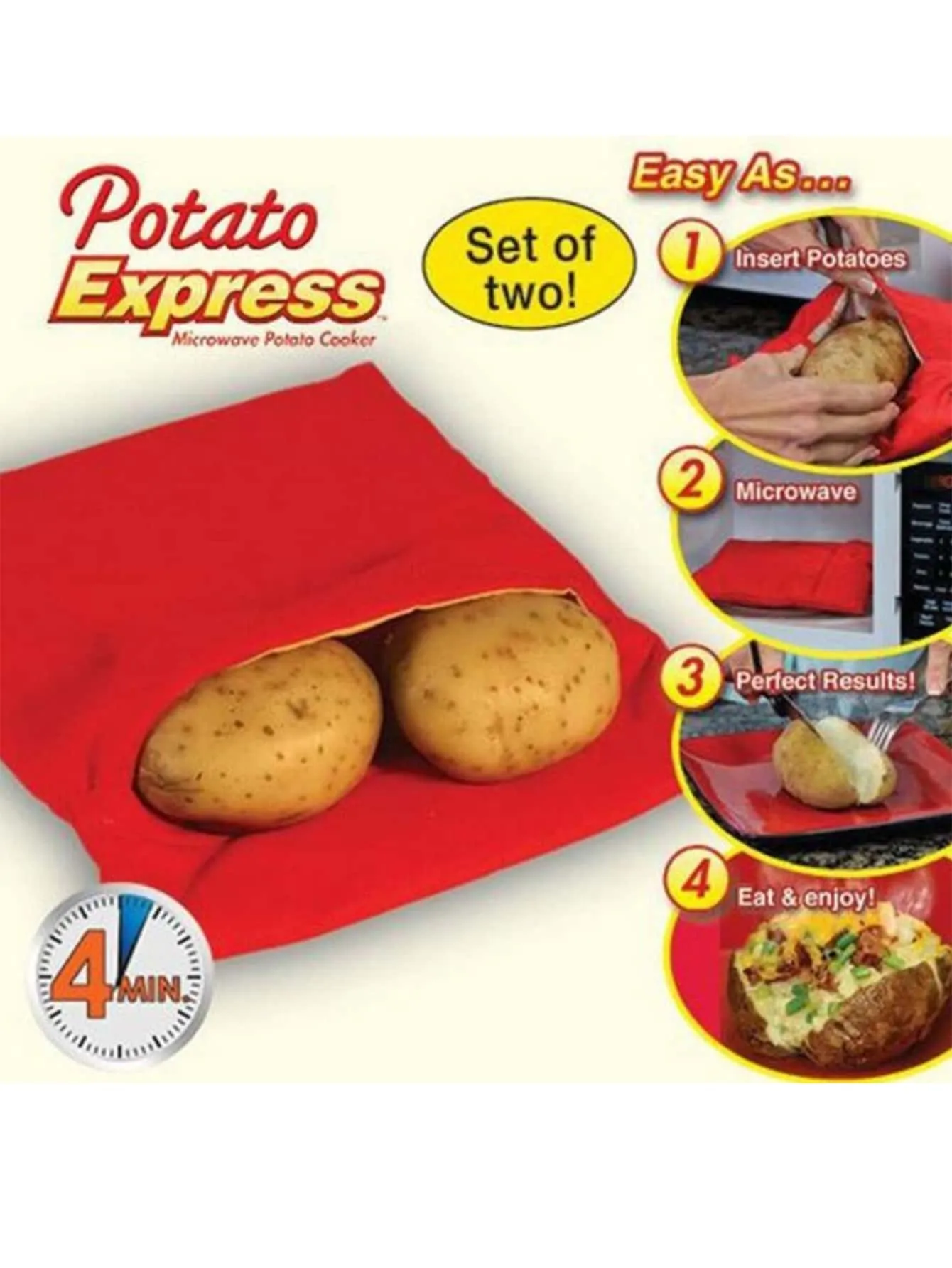 1pc Microwave Potato Bag