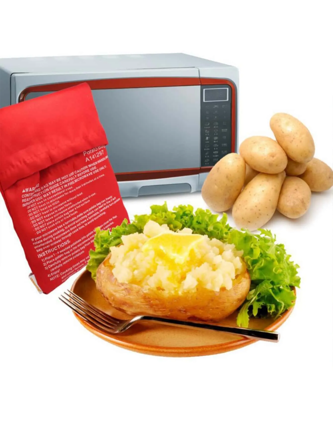 1pc Microwave Potato Bag