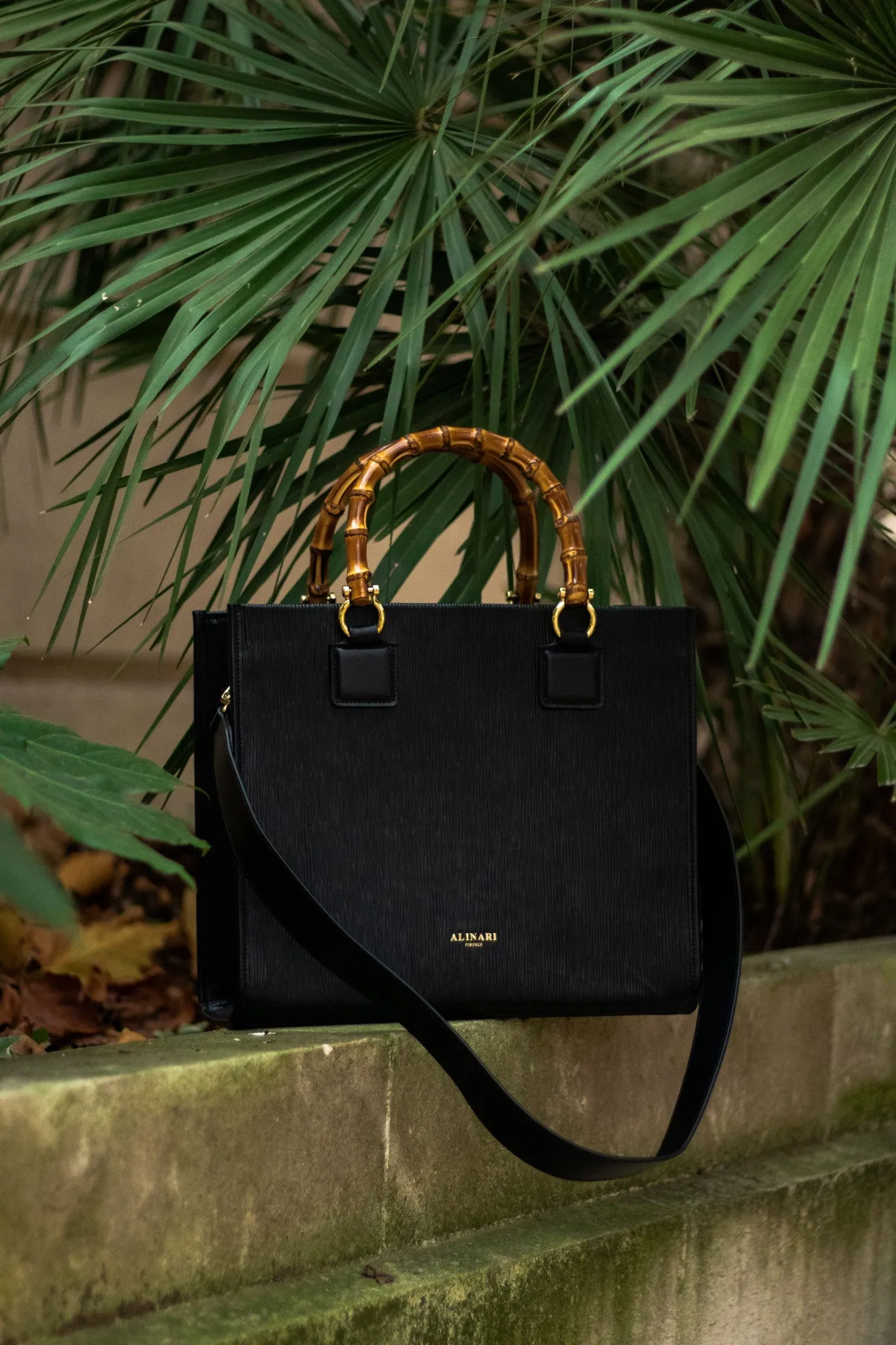 Alinari Firenze Matera Black Bag