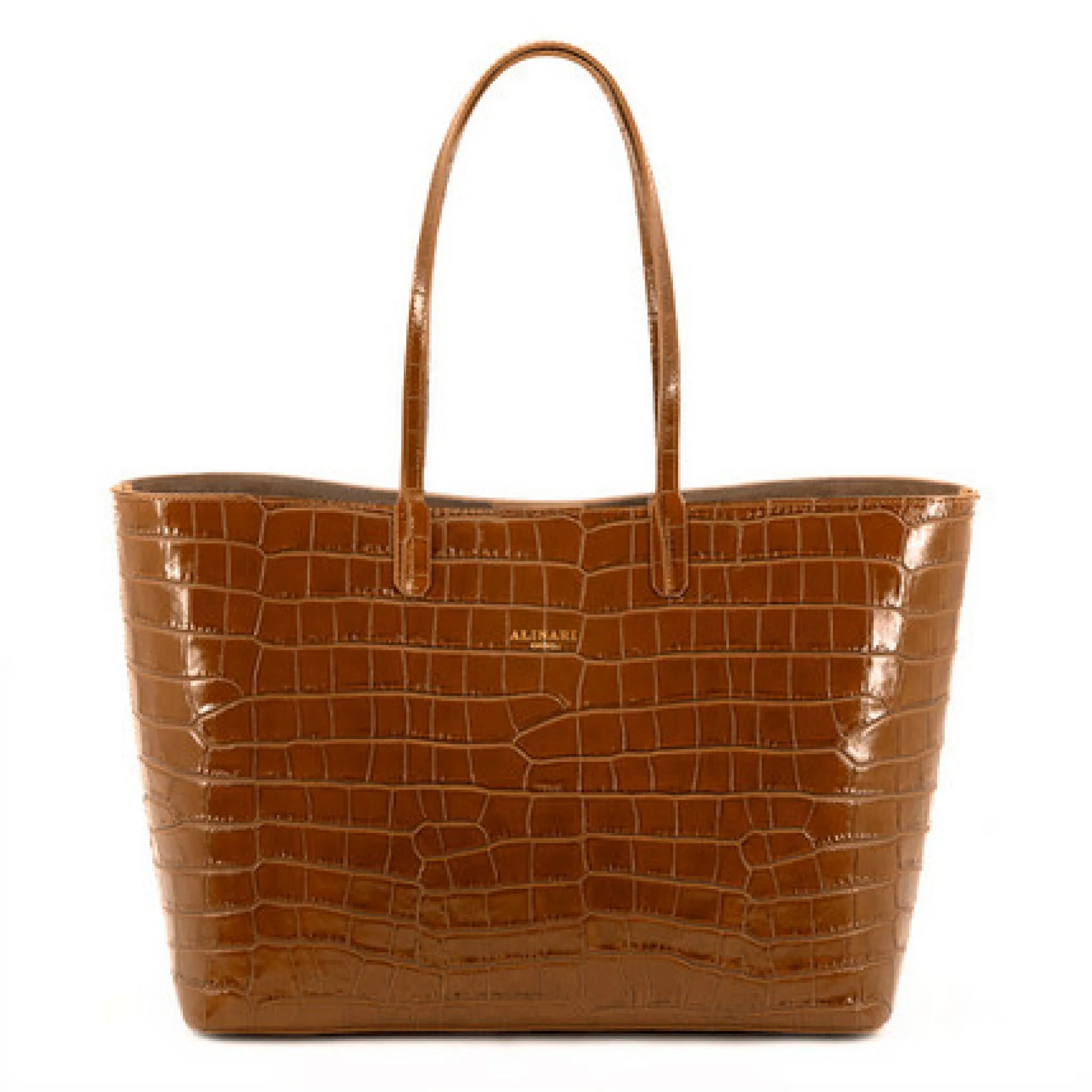 Alinari Firenze Maxima Tote Crocco Bag