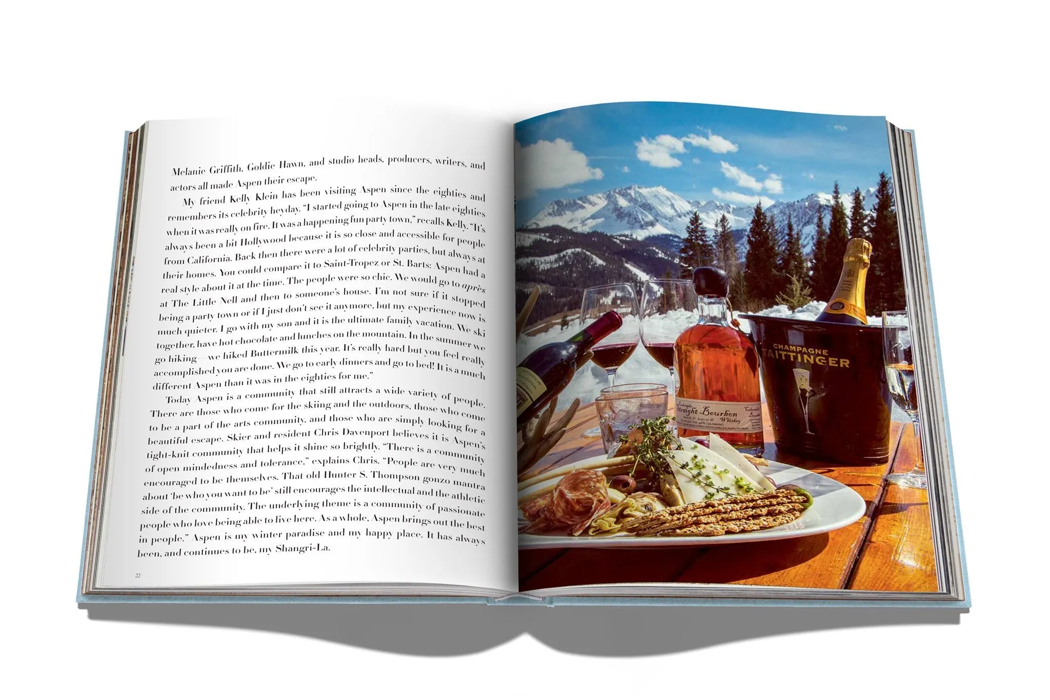 Assouline Aspen Hard Cover Book