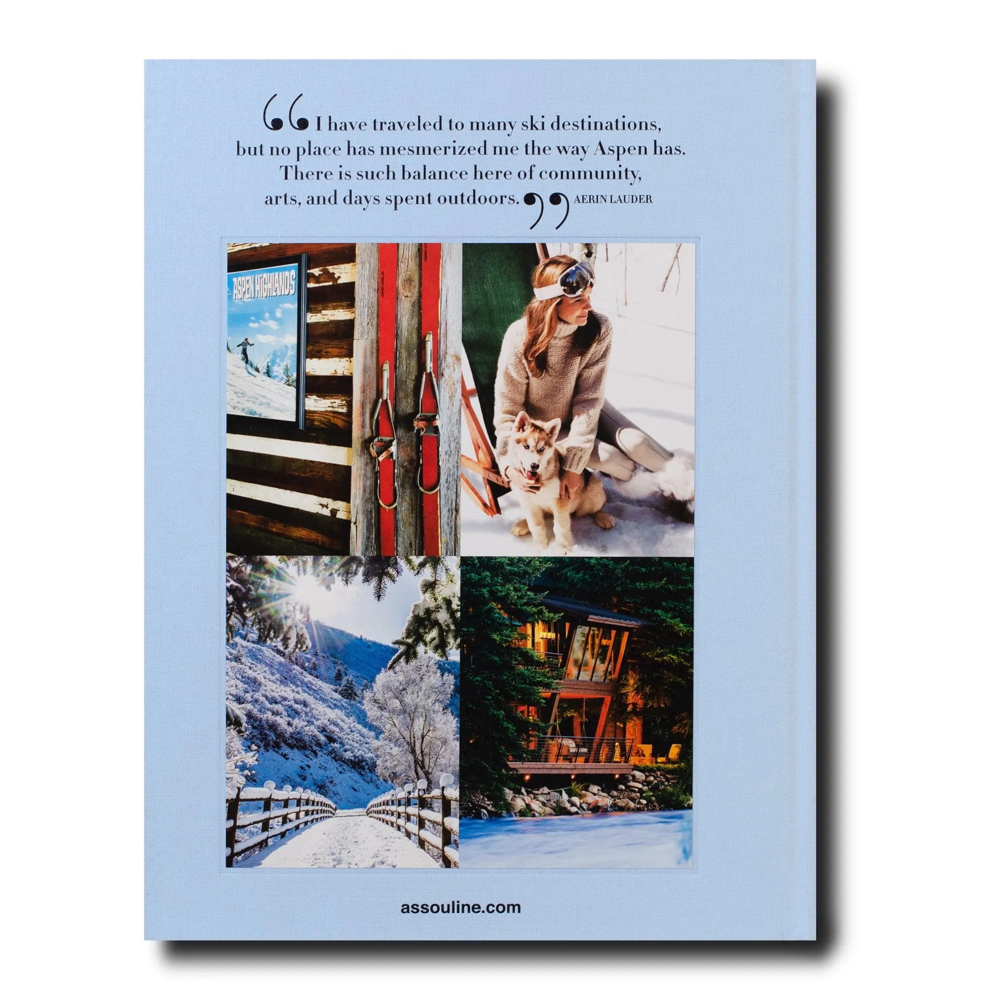 Assouline Aspen Hard Cover Book