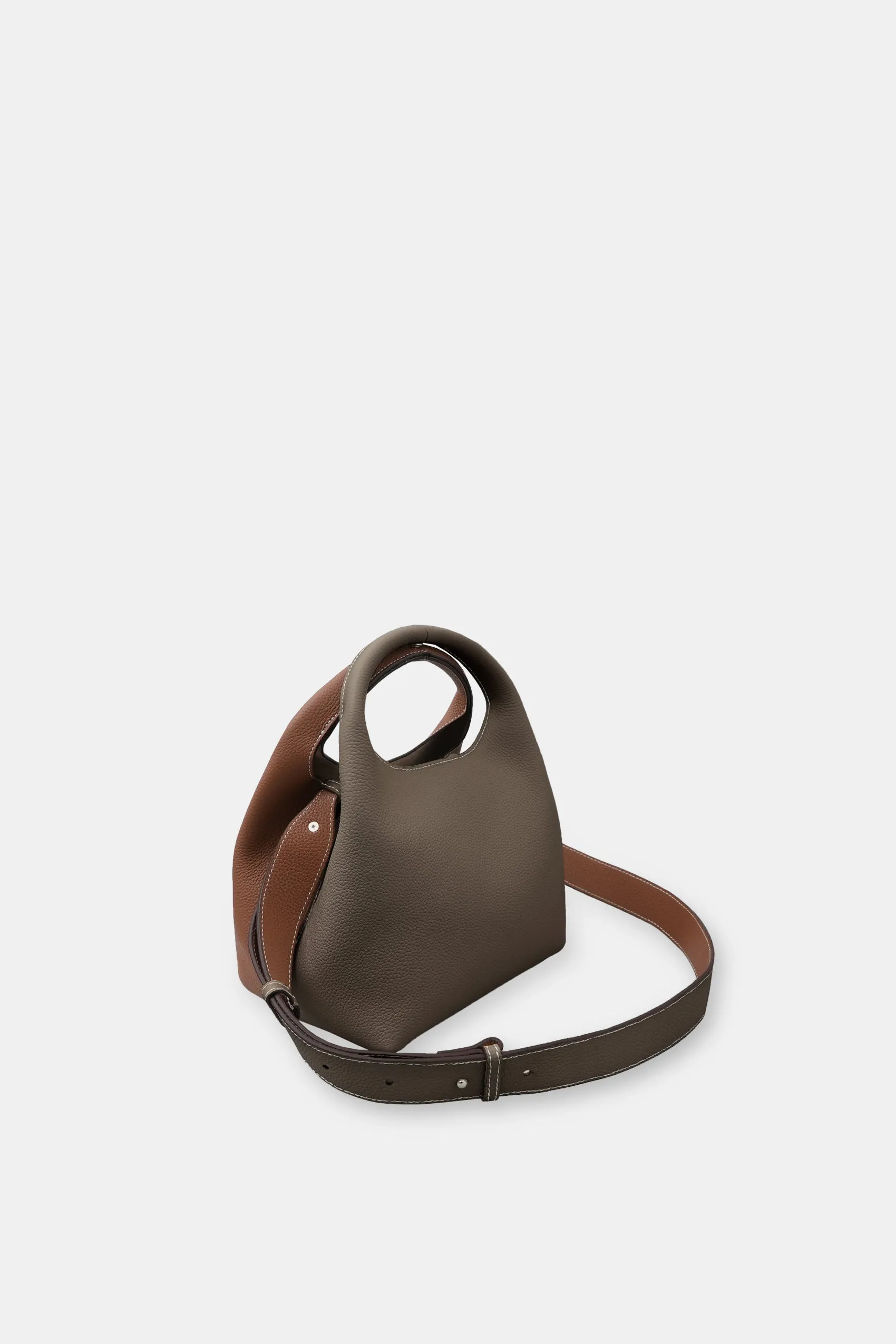 Athena Double Sided bag, Taupe&Brown