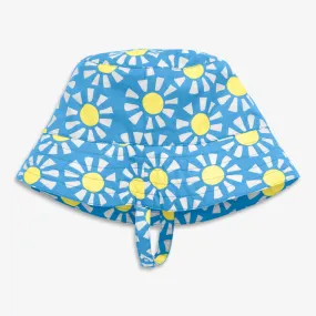 Baby bucket hat in cutout suns