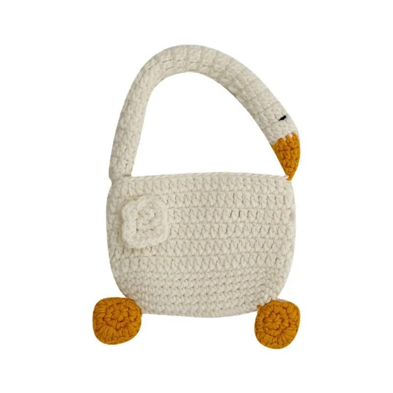 Baby Monster Knit Bag