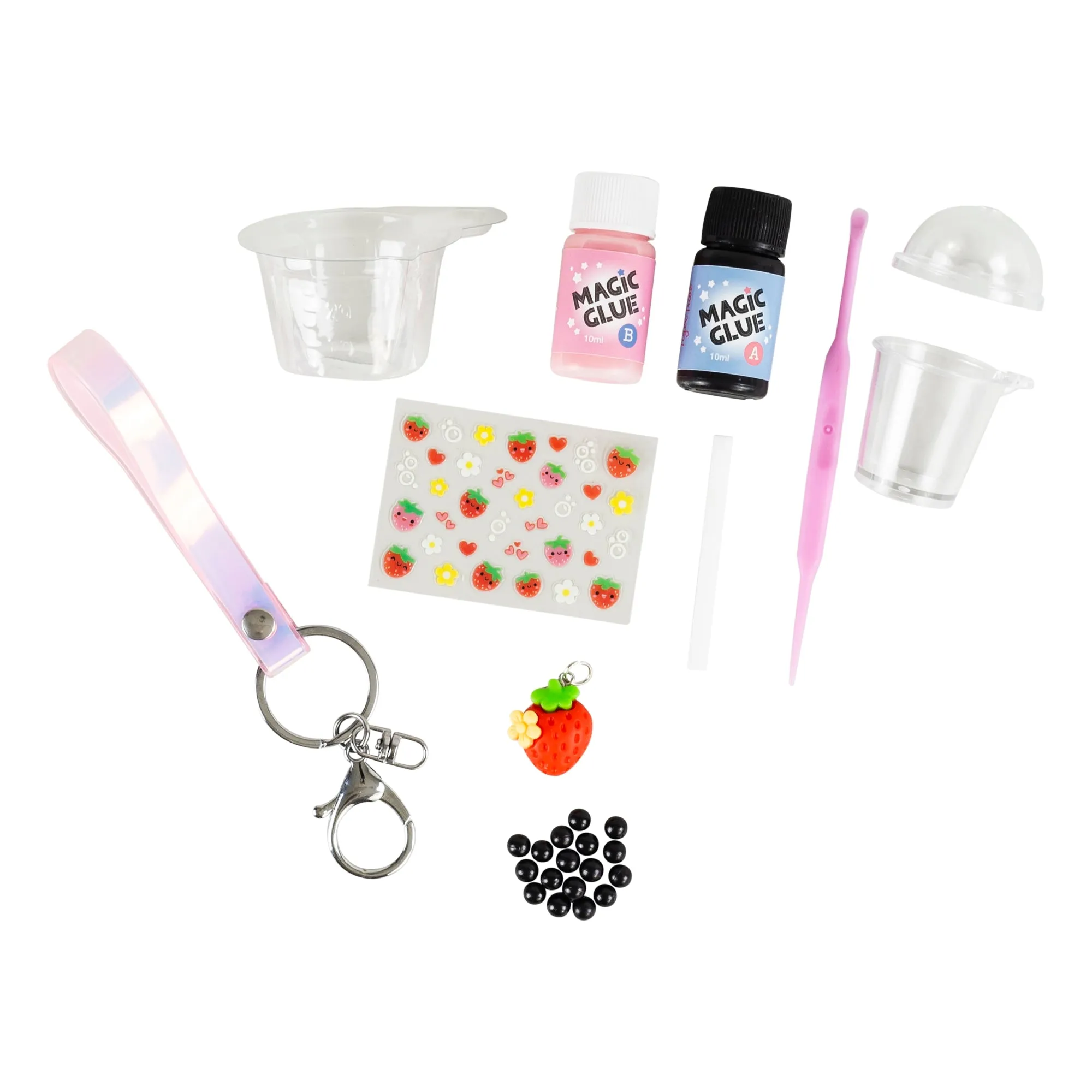 Bag Charm Kit -  Bubble Tea