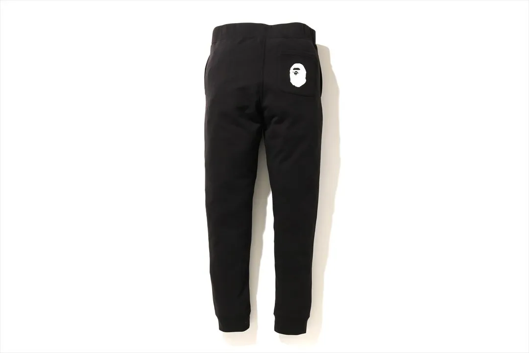 BAPE Family Bag Sweatpants Black