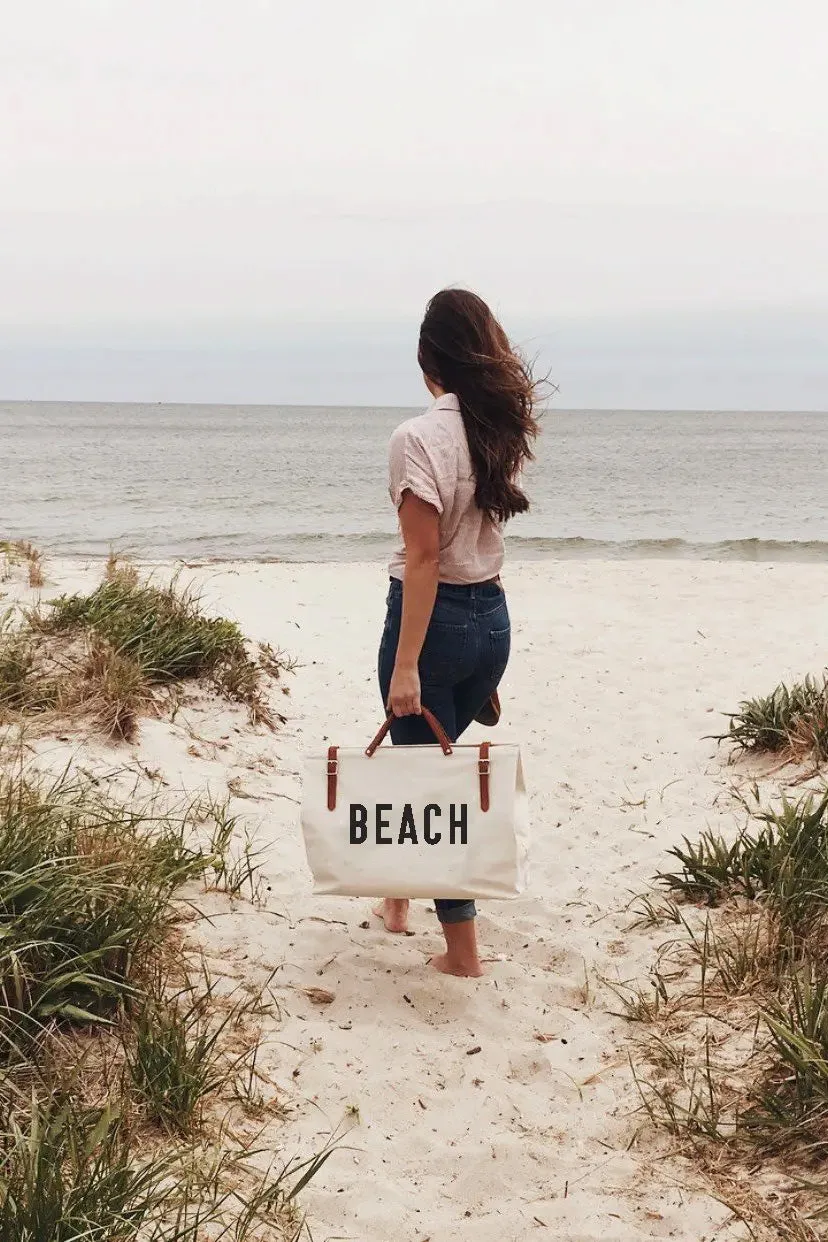 Beach Canvas Utility Bag