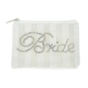 Beaded Bride Zip Top Bag