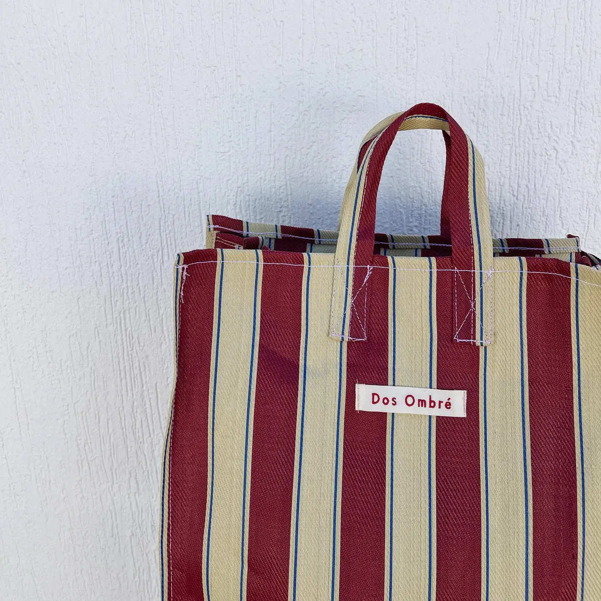 Bengali Bag Red and Cream