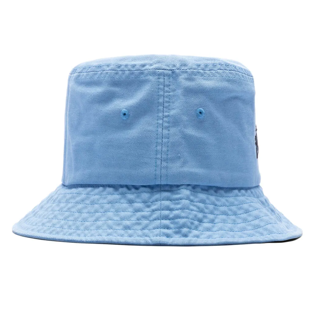 Big Stock Bucket Hat - Baby Blue