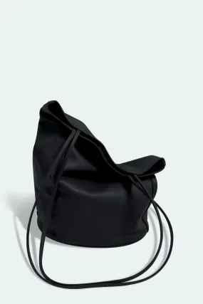 Black Drape Oval Bucket