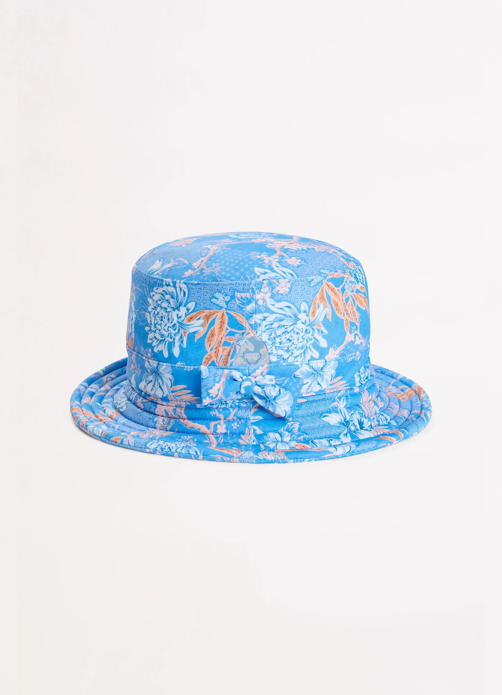 Blue Fuji Girls Bucket Hat - Blue