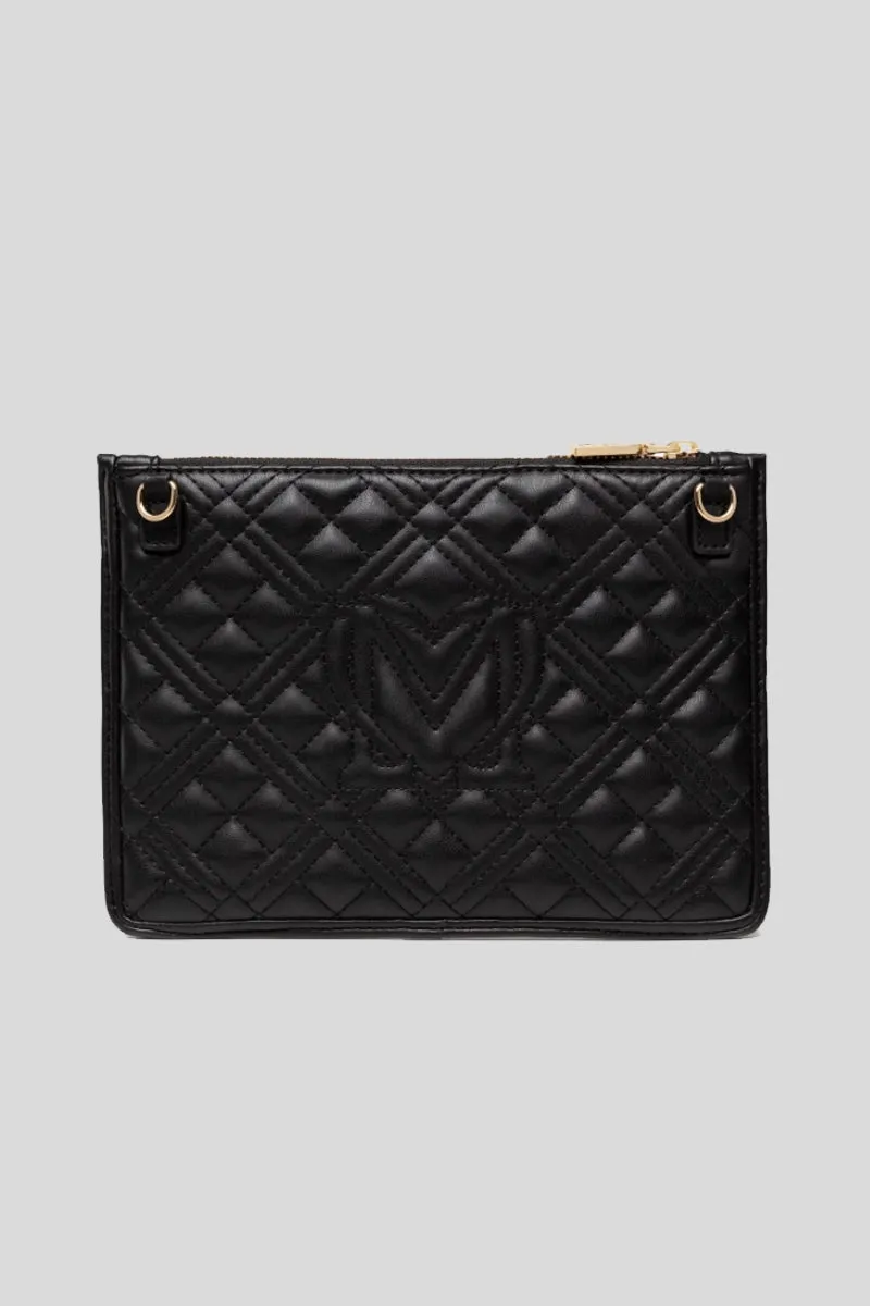 Borsa Quilted Bag Pu - Nero