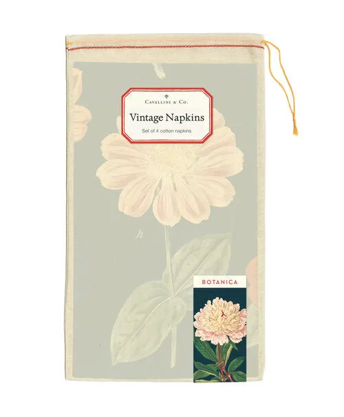 Botany Vintage Napkins (set of 4)