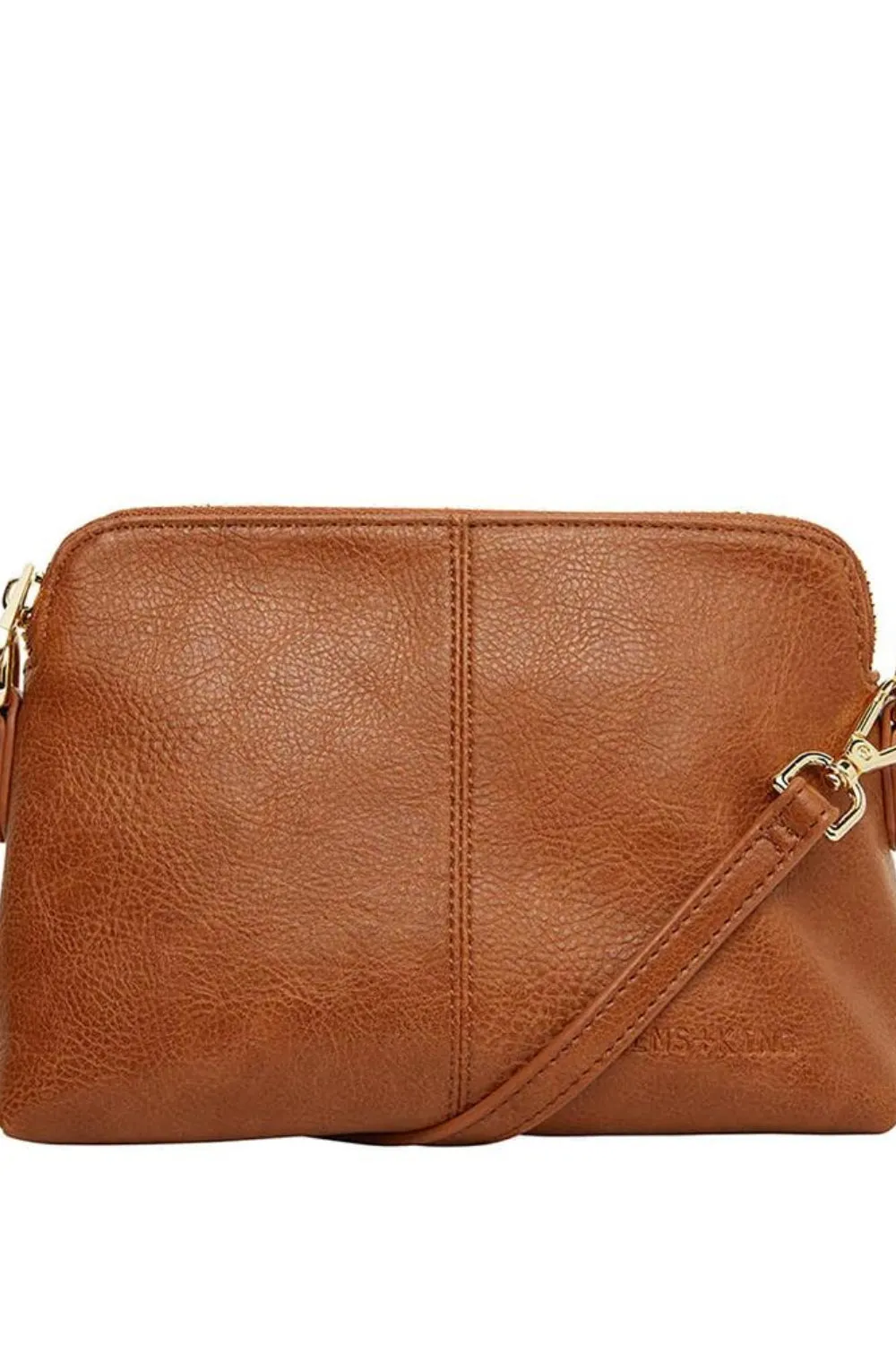 Burbank Crossbody | Tan Pebble