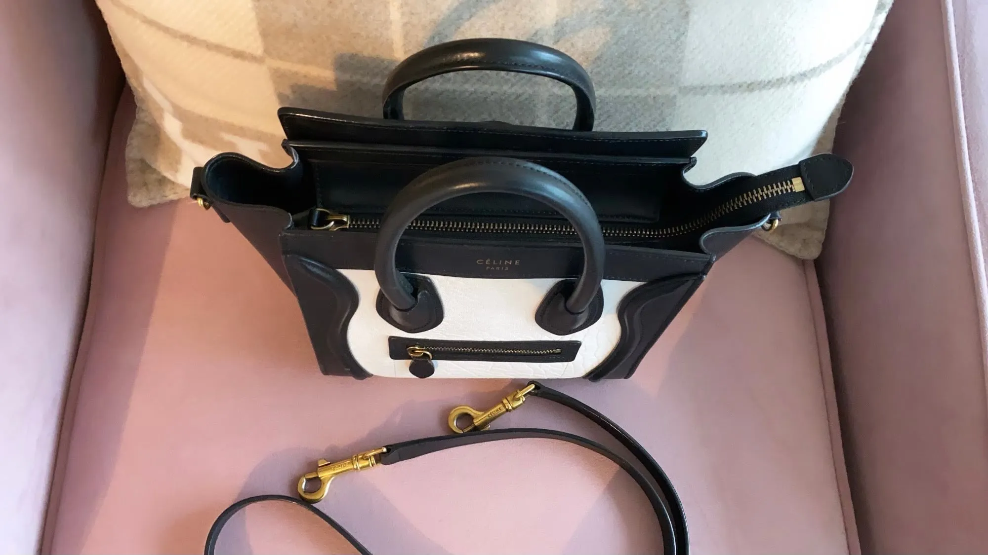 Celine Nano luggage bag