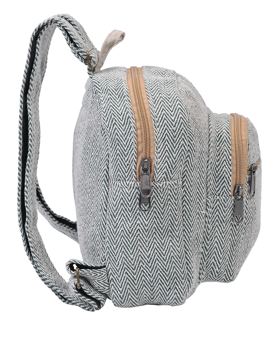 Cotton Mini Back Pack Bag