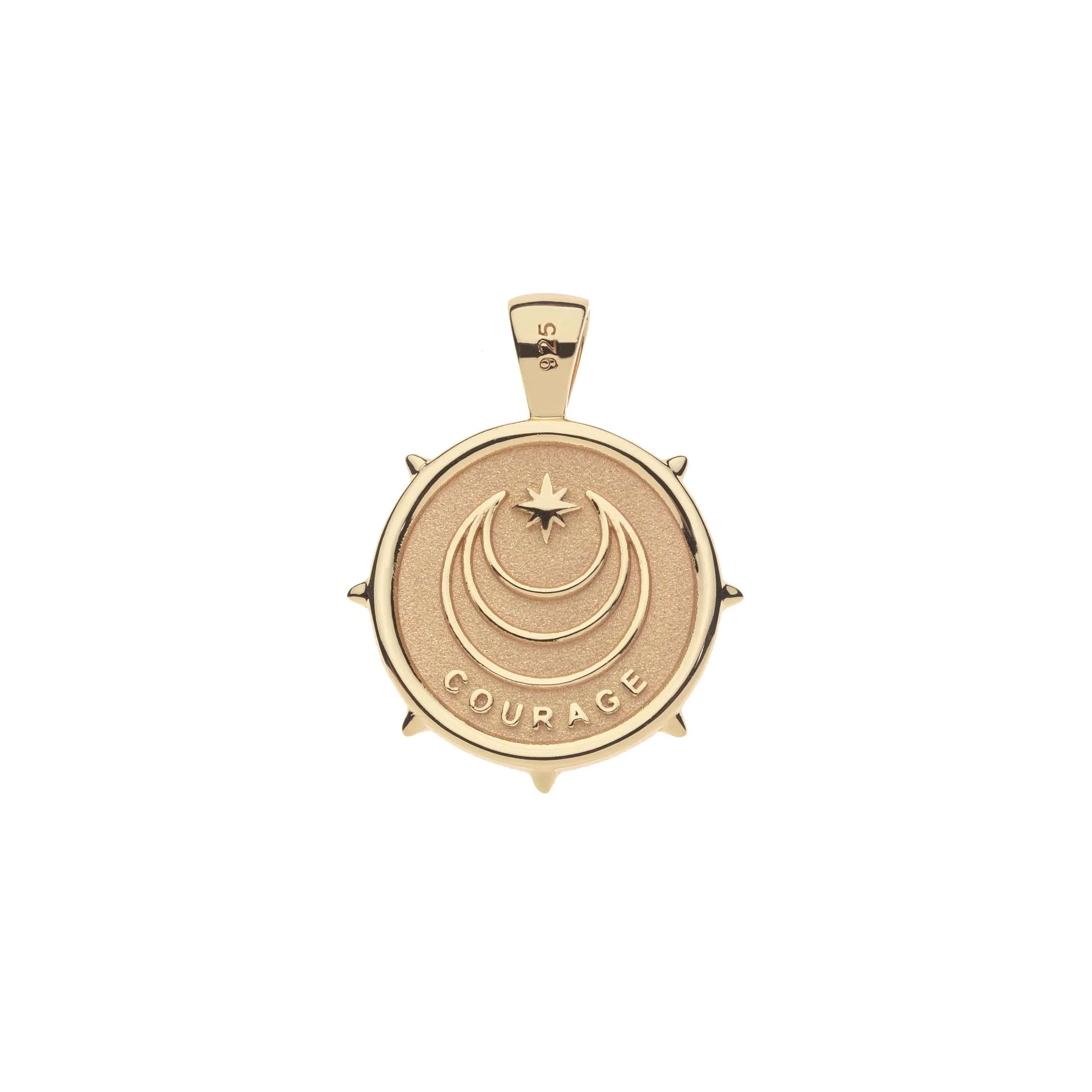 COURAGE JW Small Pendant Coin