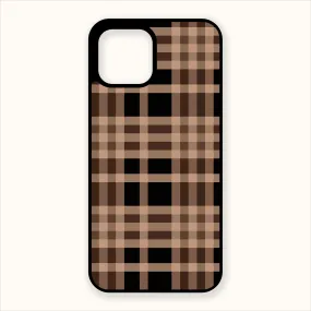 Dark Plaid Phone Case