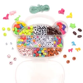 DIY Kids Bear Bead Kit