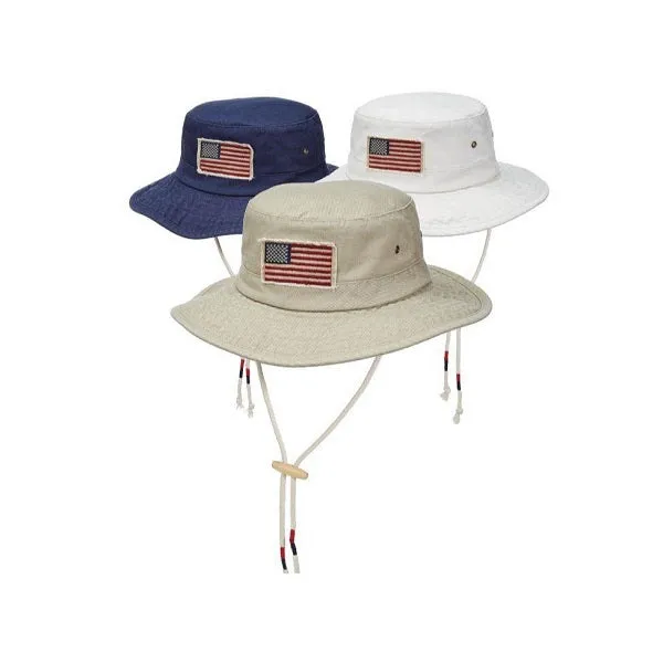 Dorfman USA Bucket Hat