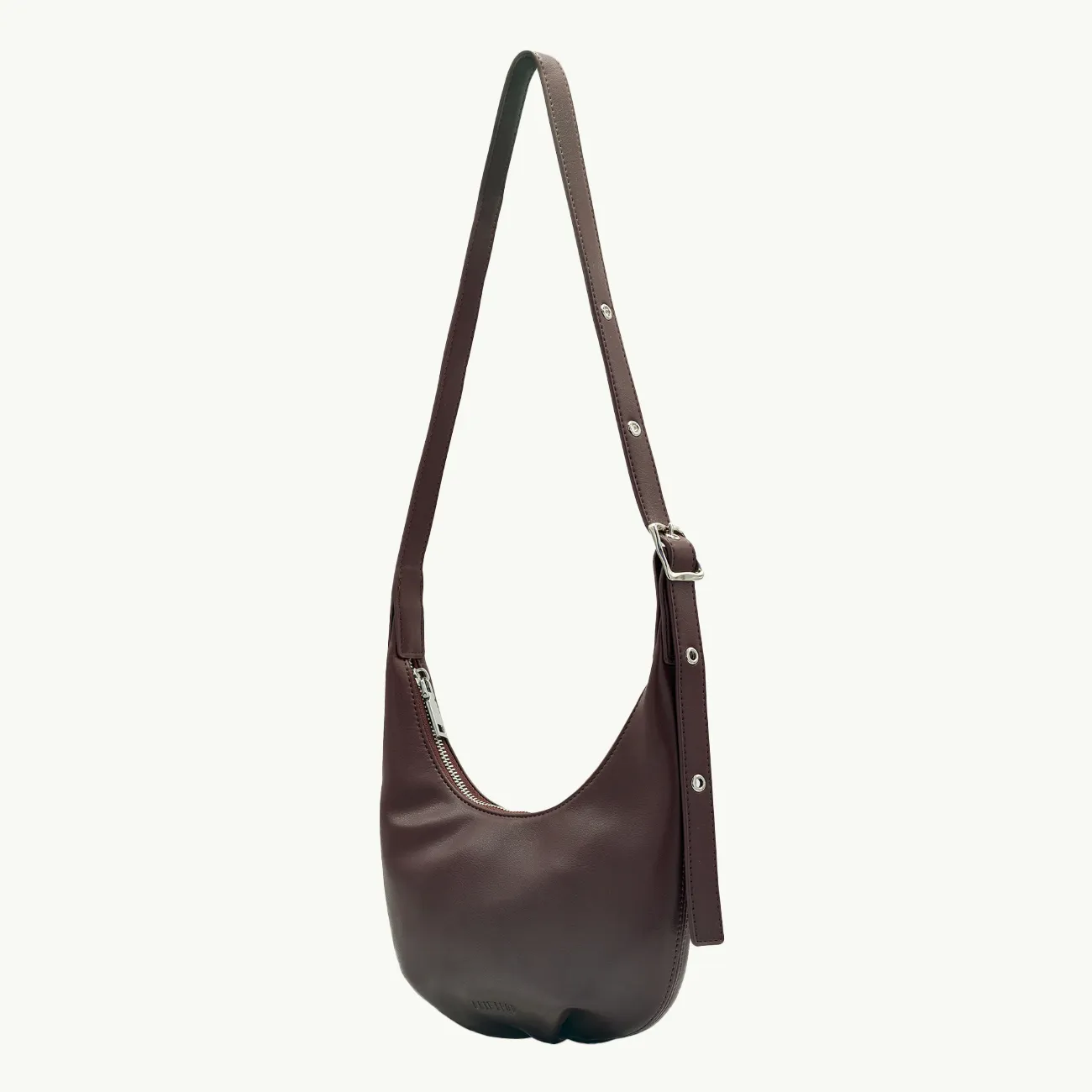 Everyday Croissant Bag Mini - Dark Plum