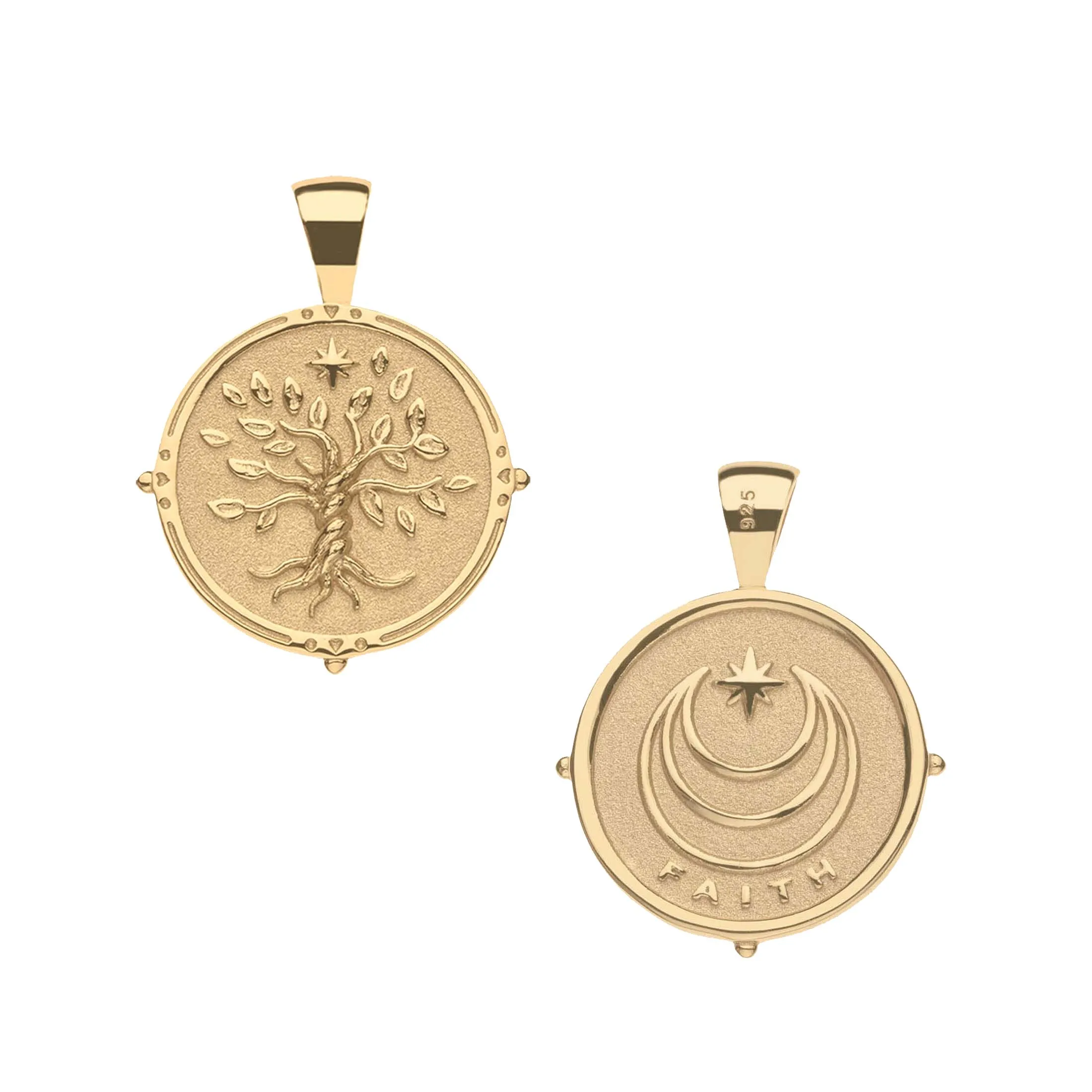 FAITH JW Small Pendant Coin