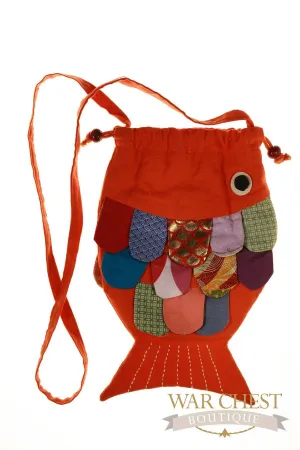 Fish Shoulder Bag: Colors Vary