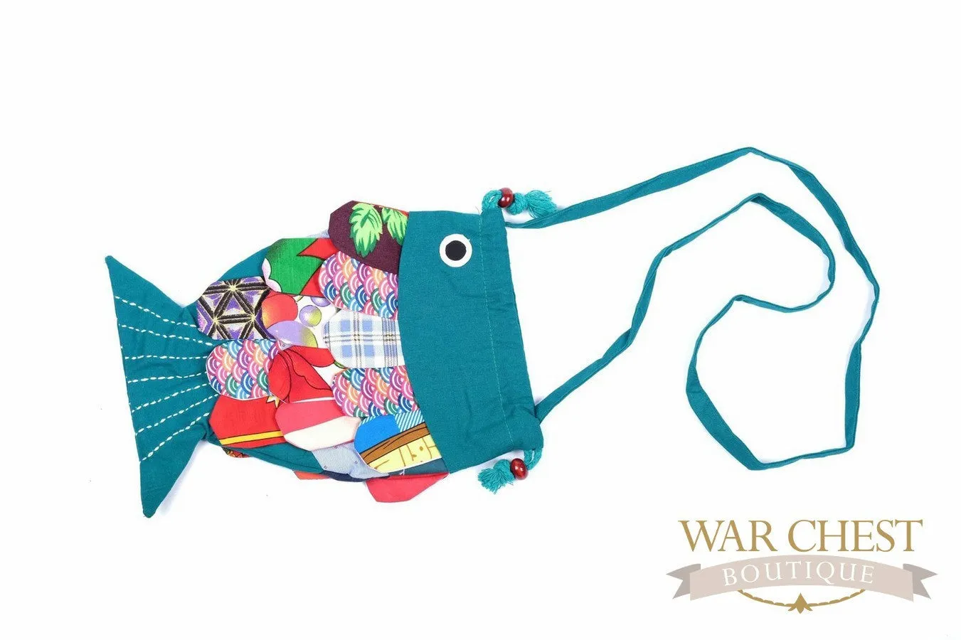 Fish Shoulder Bag: Colors Vary