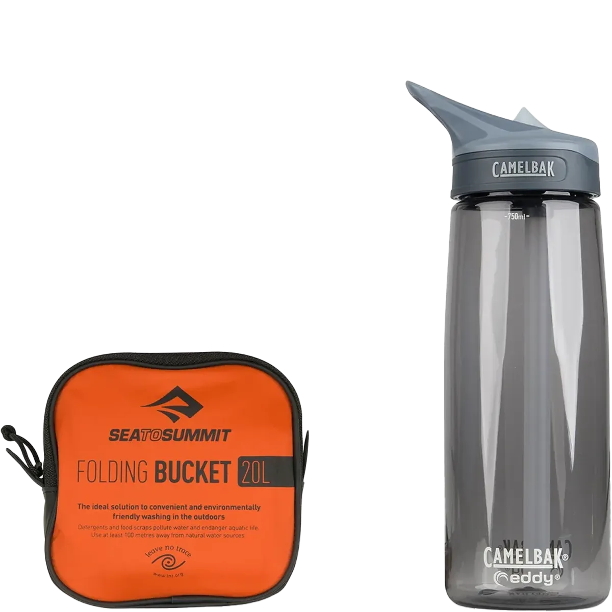 Folding Bucket 20L - Orange