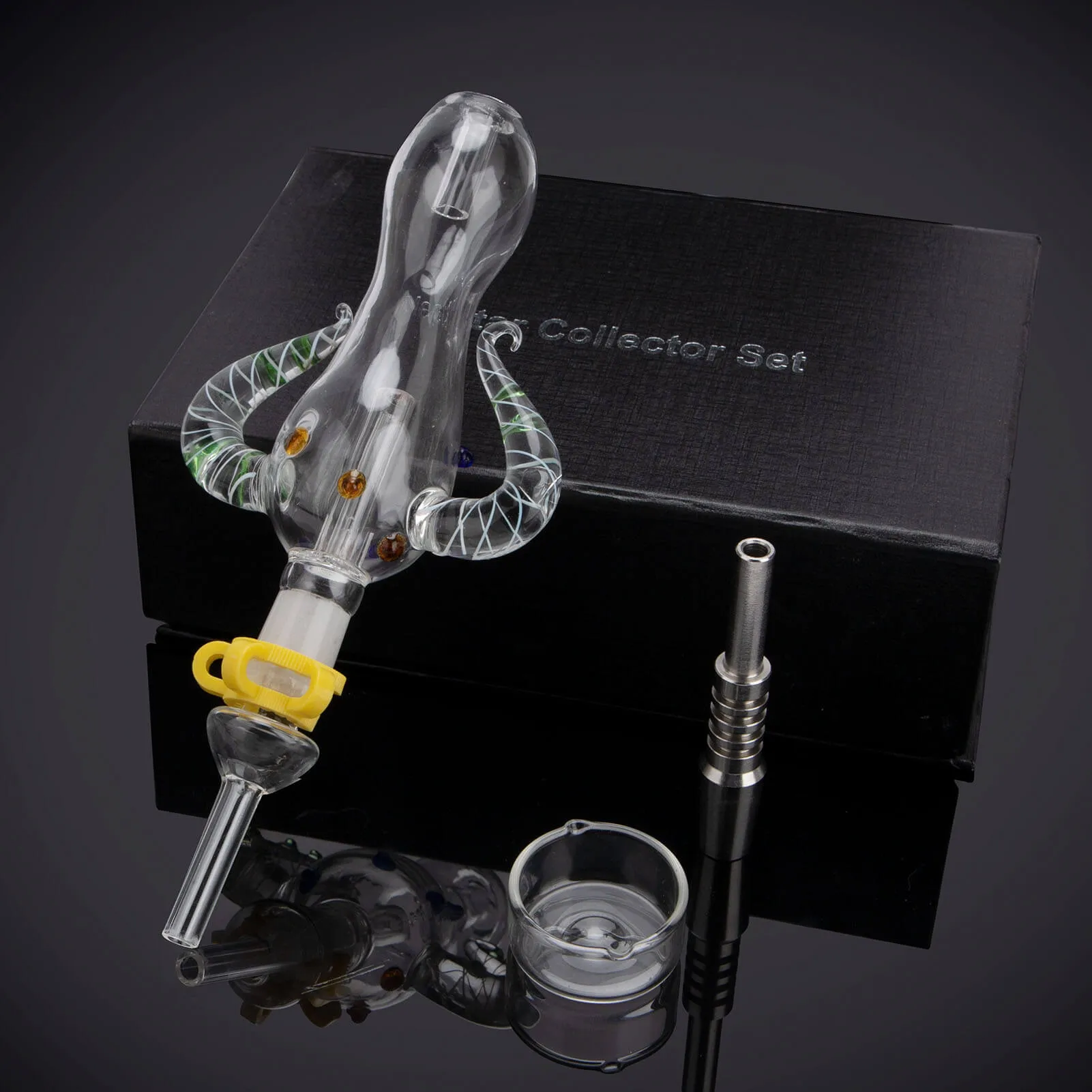 Glass Horn Dab Straw Kit