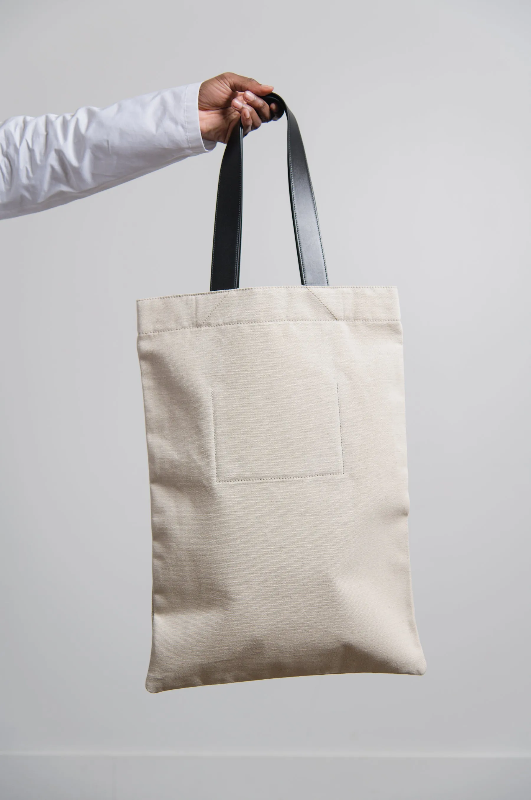 Grande Flat Shopper Bag Natural