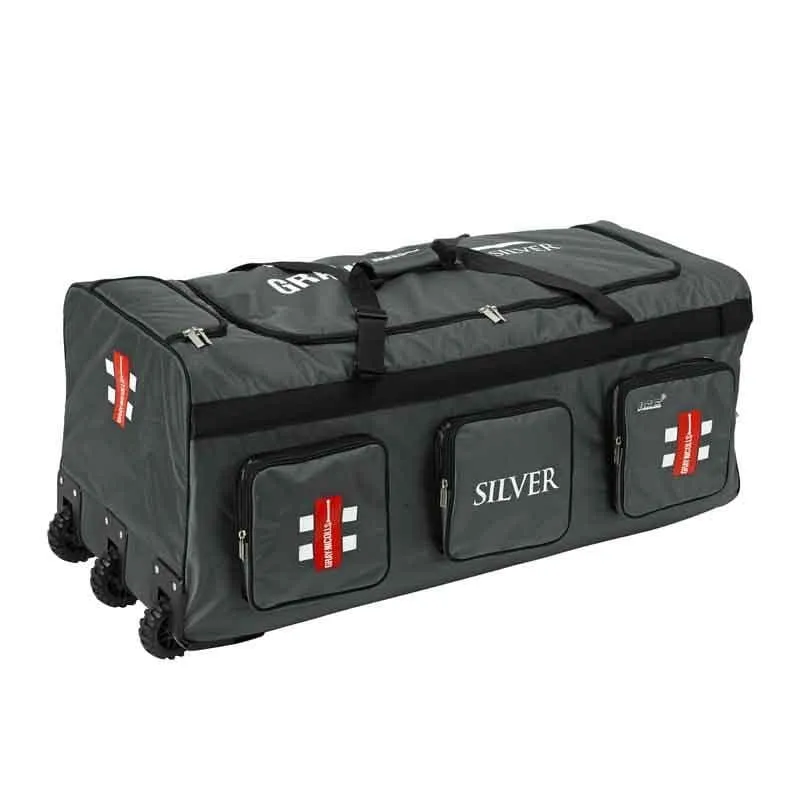 Gray Nicolls Silver Wheel Bag