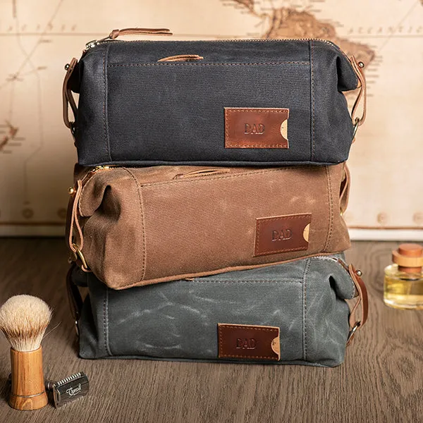 Groomsmen Gifts - Toiletry Bag with Pockets