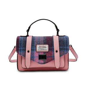 Harris Tweed  Mini Sachel bag-PINK