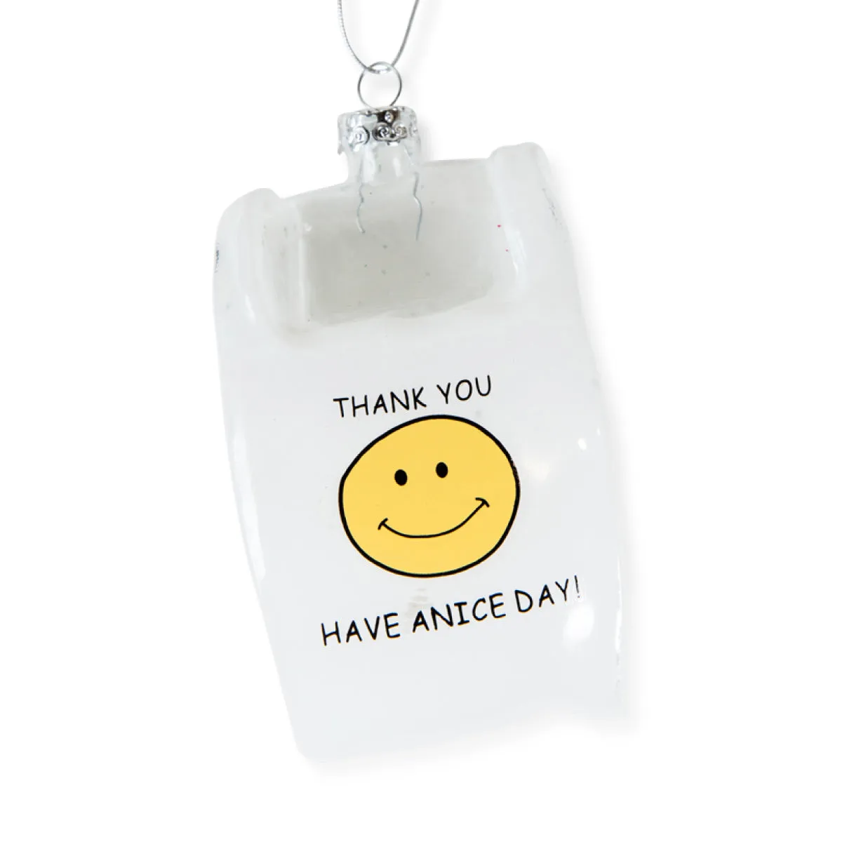 Have a Nice Day Bag Ornament