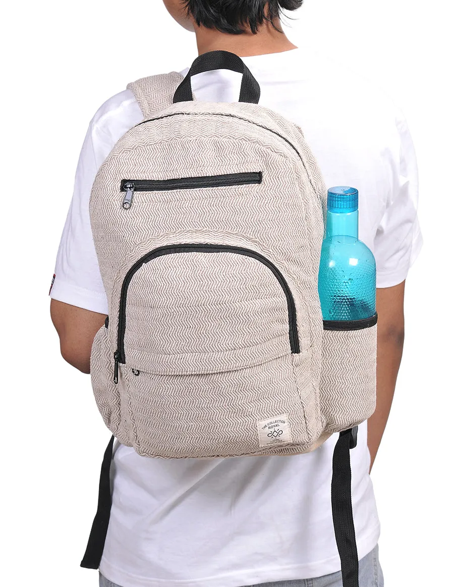 Hemp & Cotton Back Pack Bag