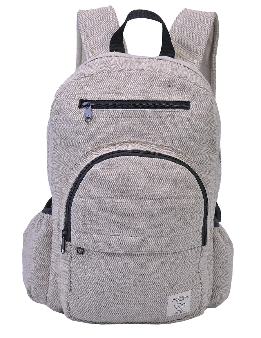 Hemp & Cotton Back Pack Bag