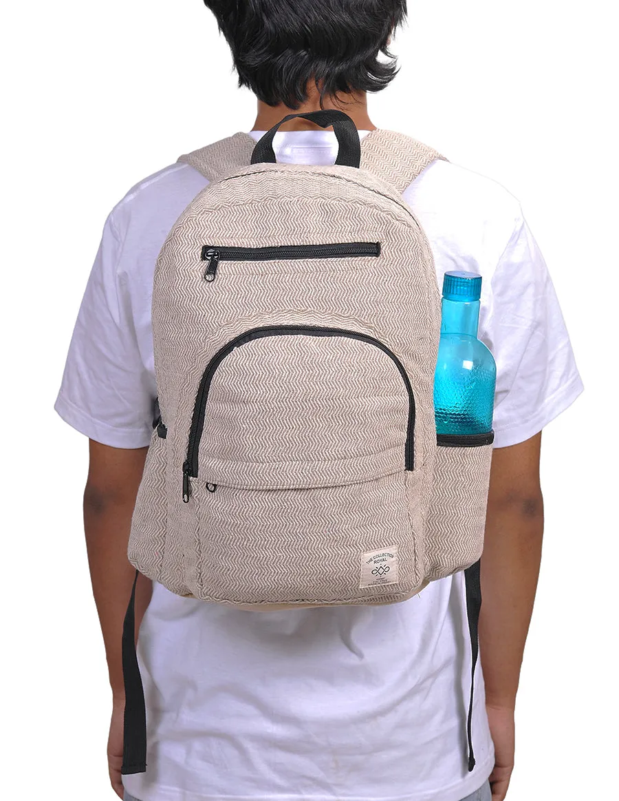 Hemp & Cotton Back Pack Bag