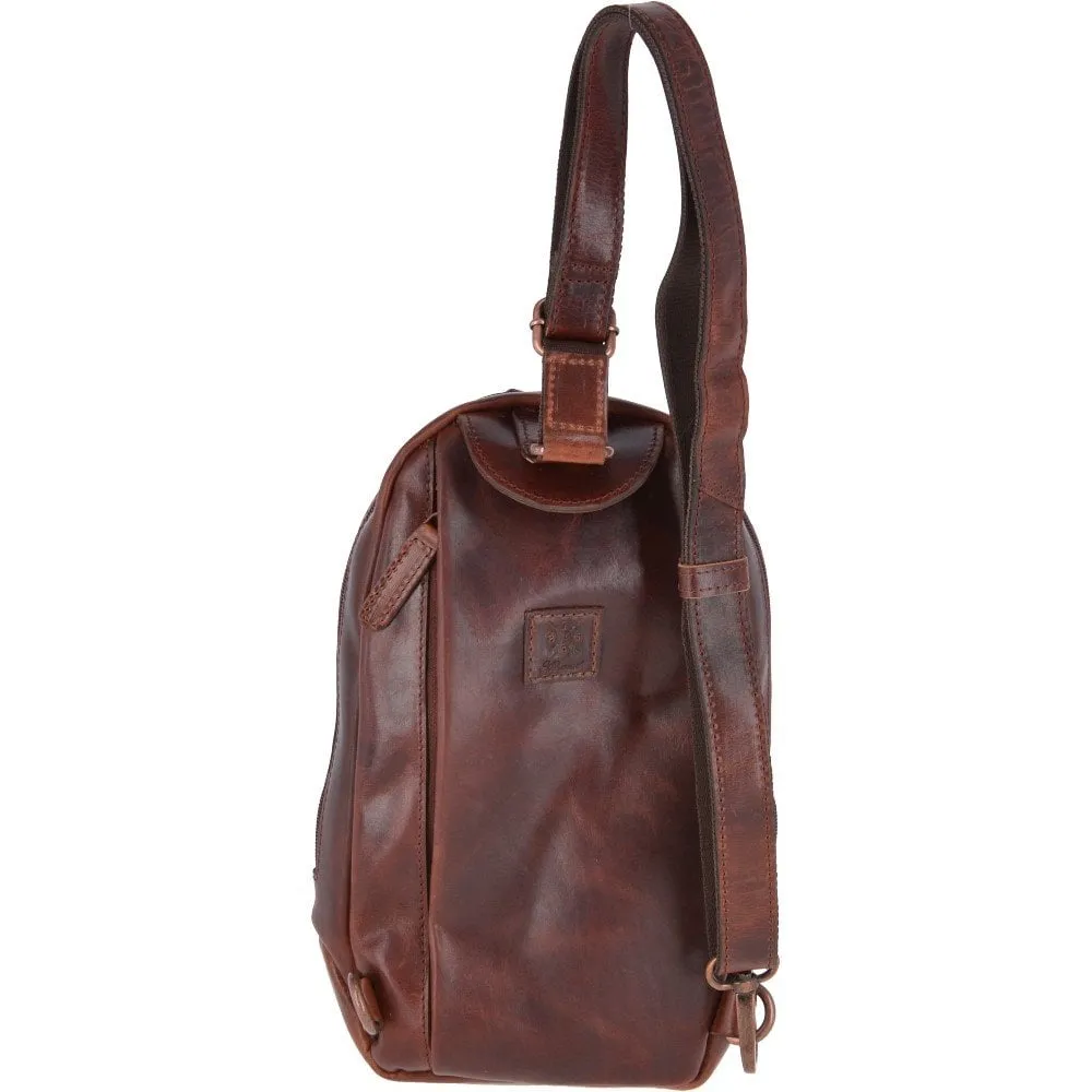 Highbury Perry Leather Sling Bag