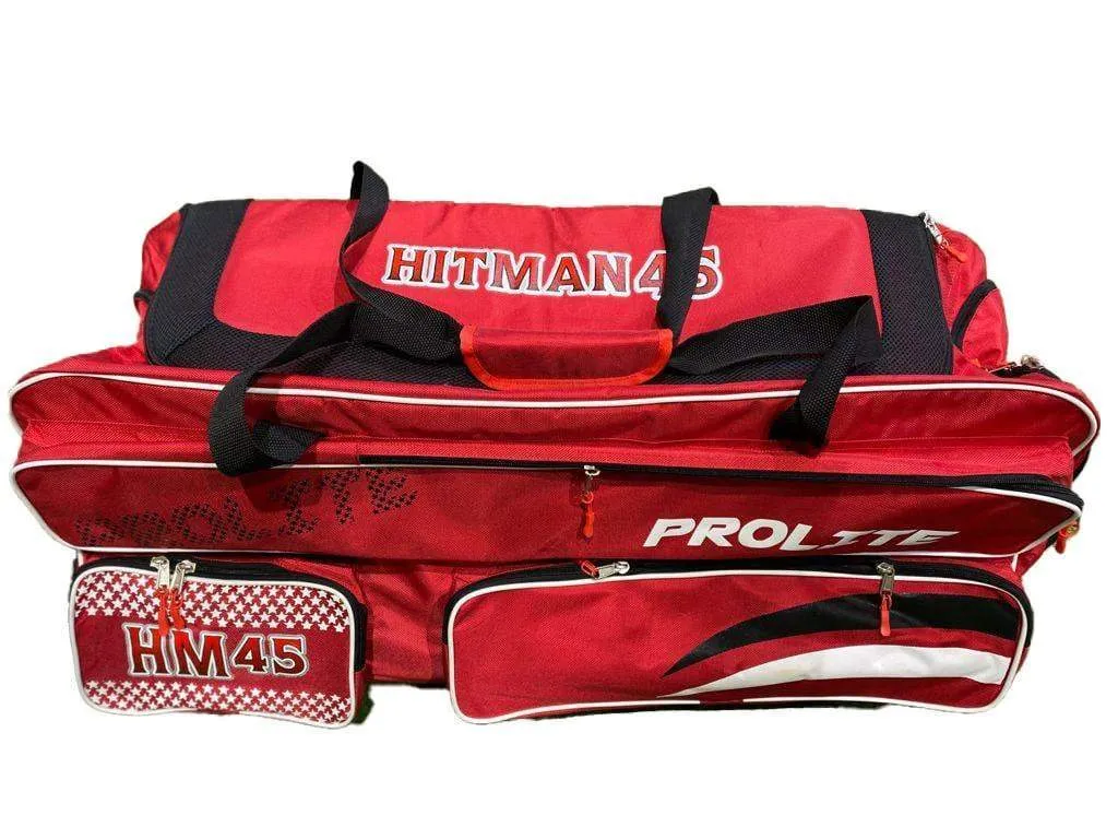 Hitman 45 Prolite Wheelie Cricket Bag