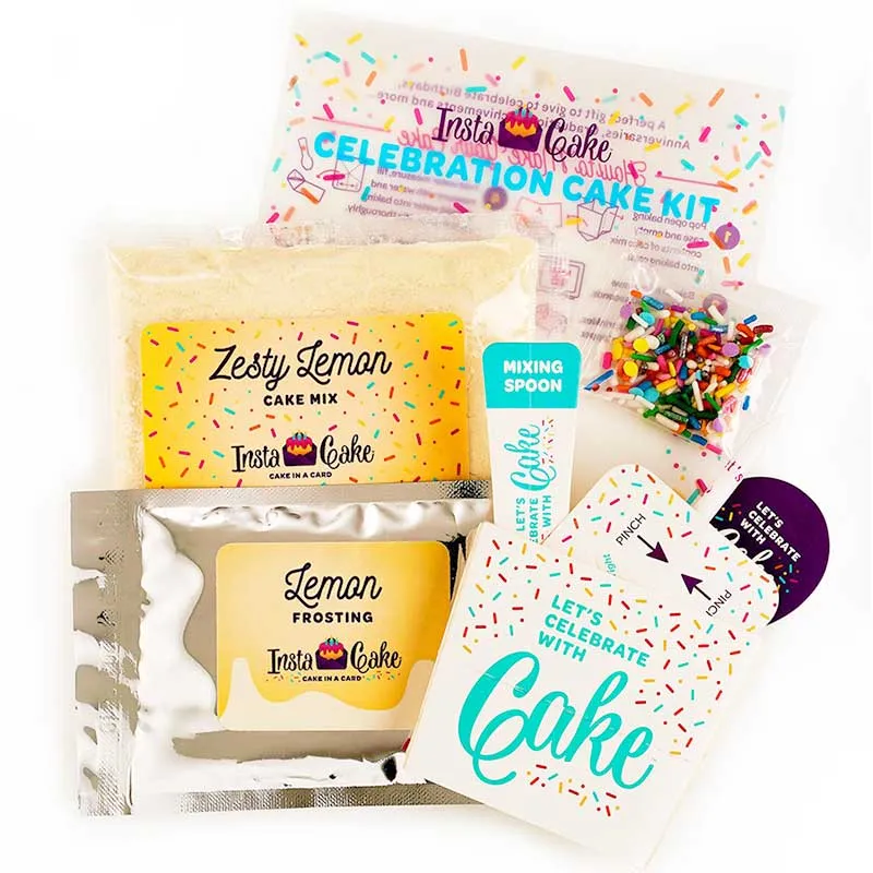 InstaCake - Lemon Cake Kit