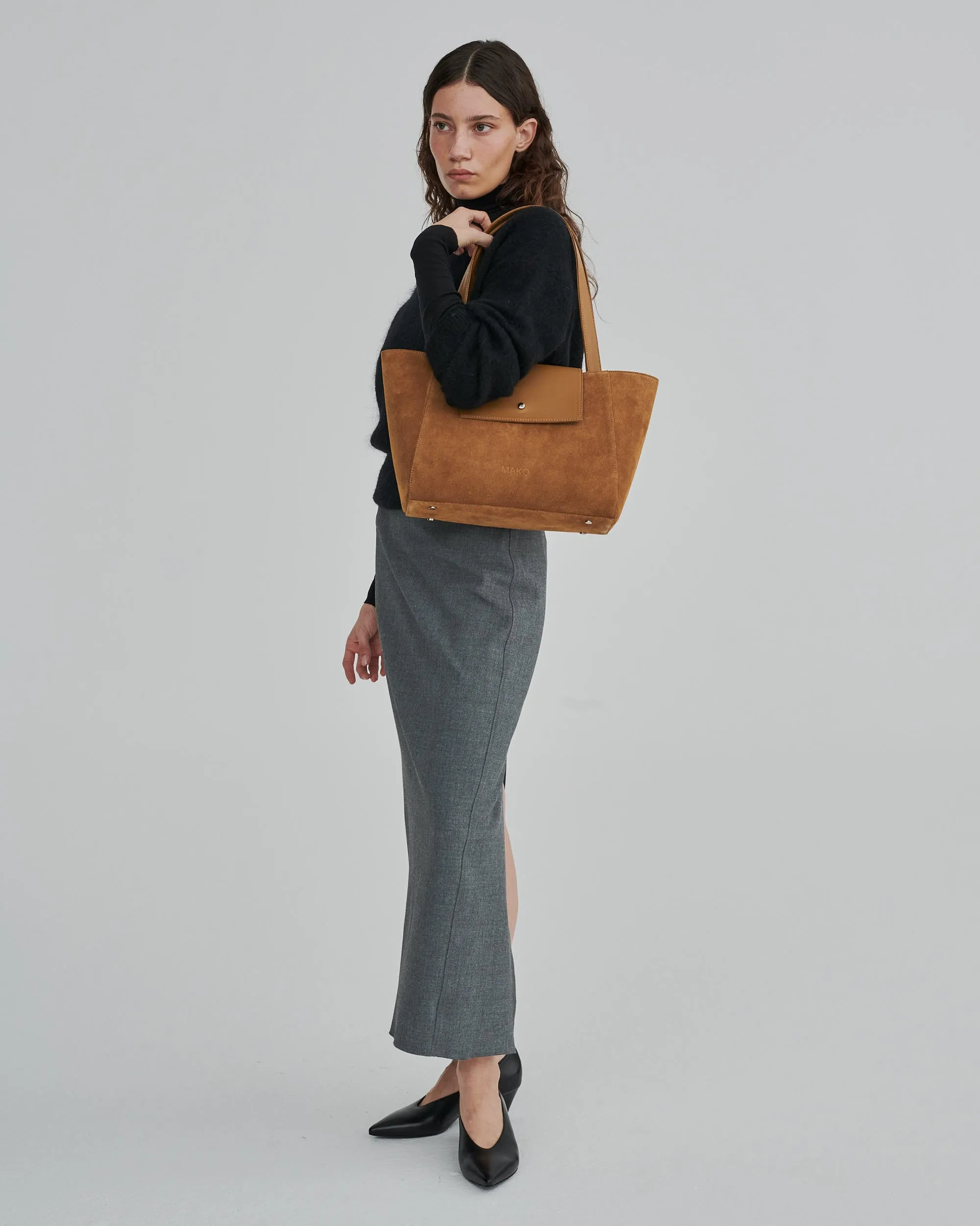 Iris Bag Suede Toffi