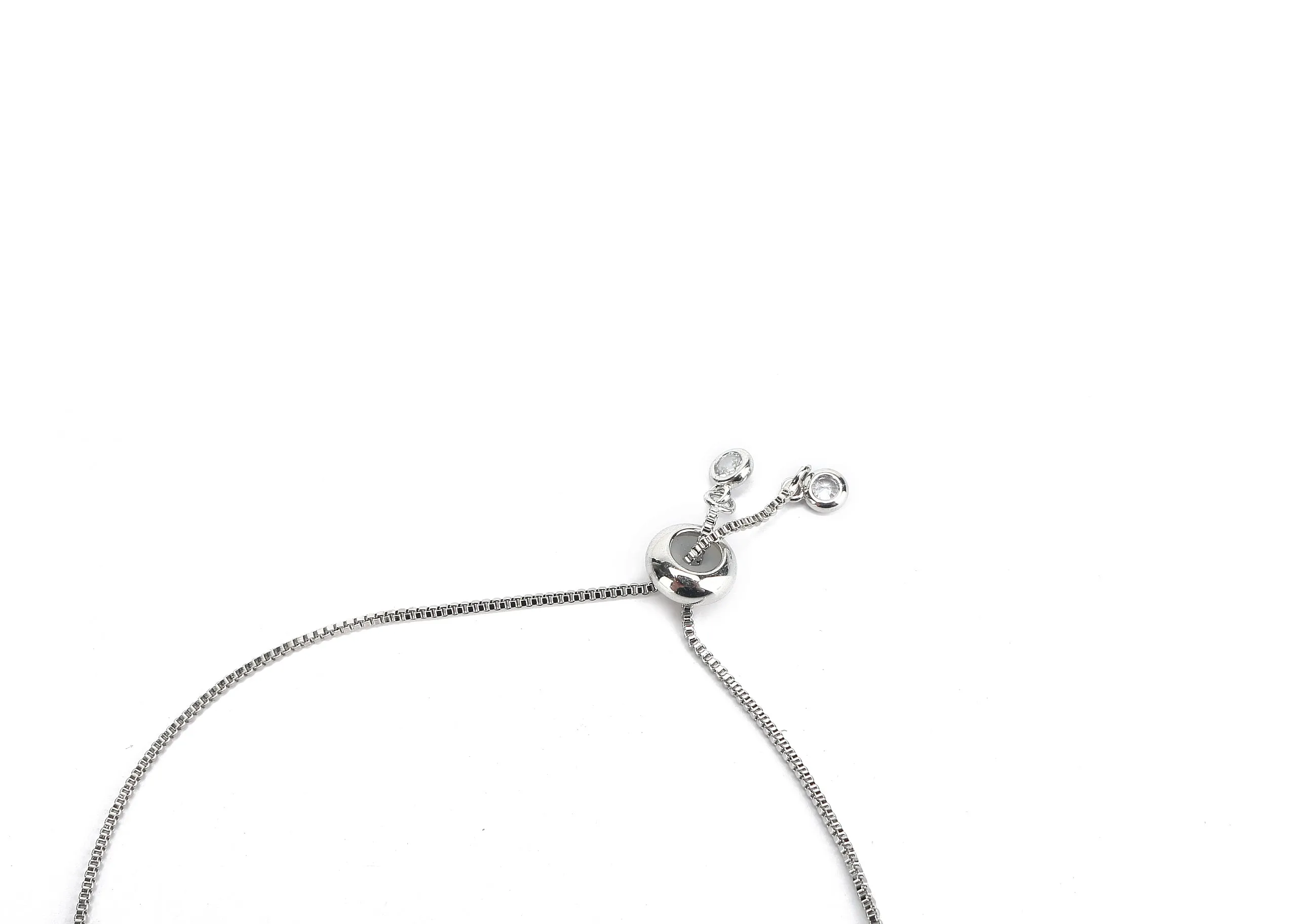 JW Crystal Bracelet Dolphin Silver