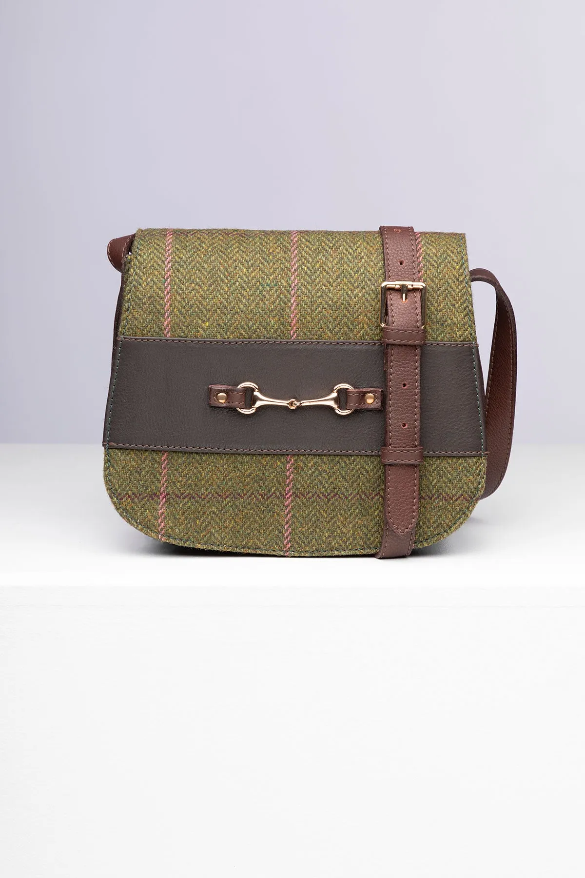 Ladies Tweed Saddle Bag - Helmsley