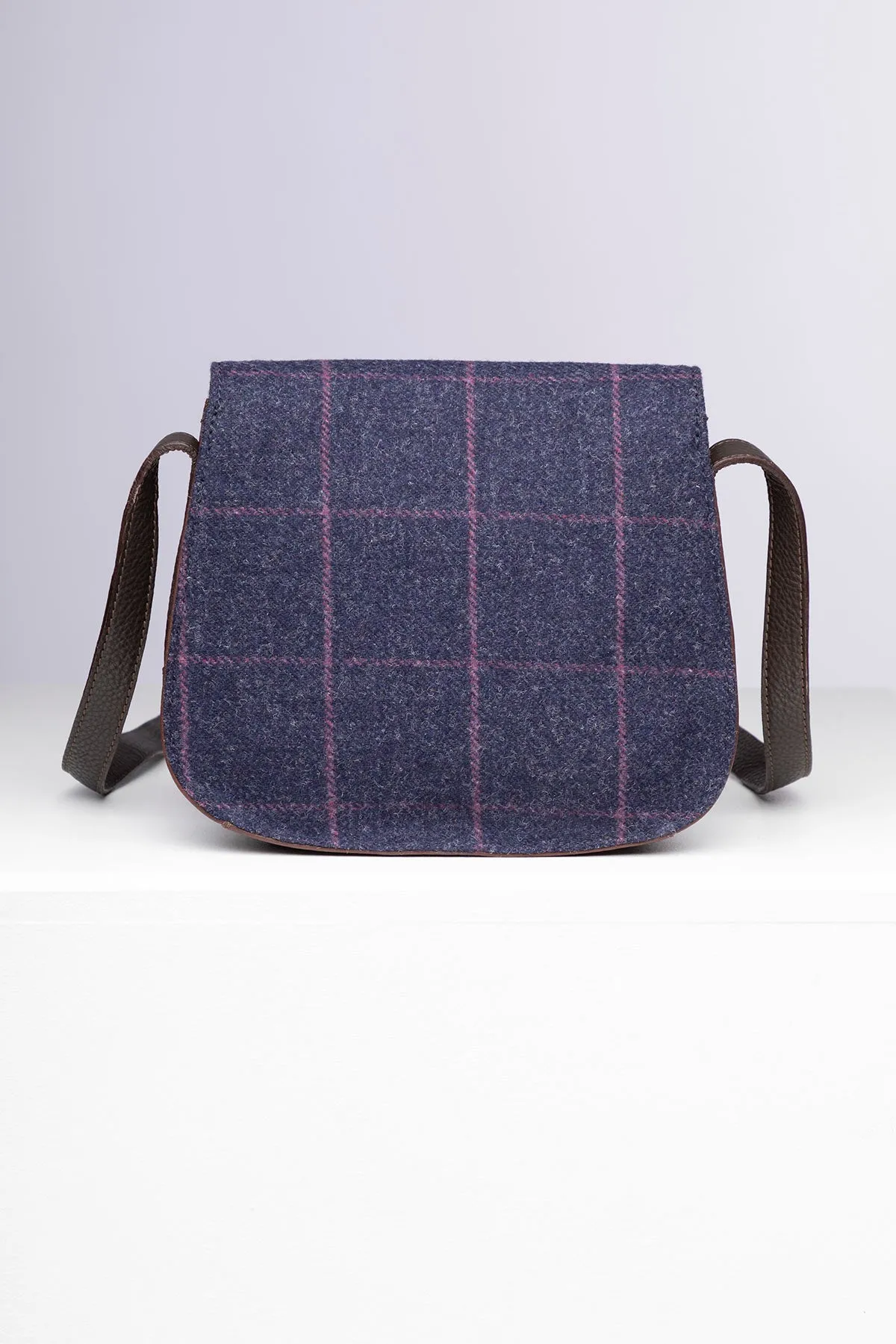 Ladies Tweed Saddle Bag - Helmsley