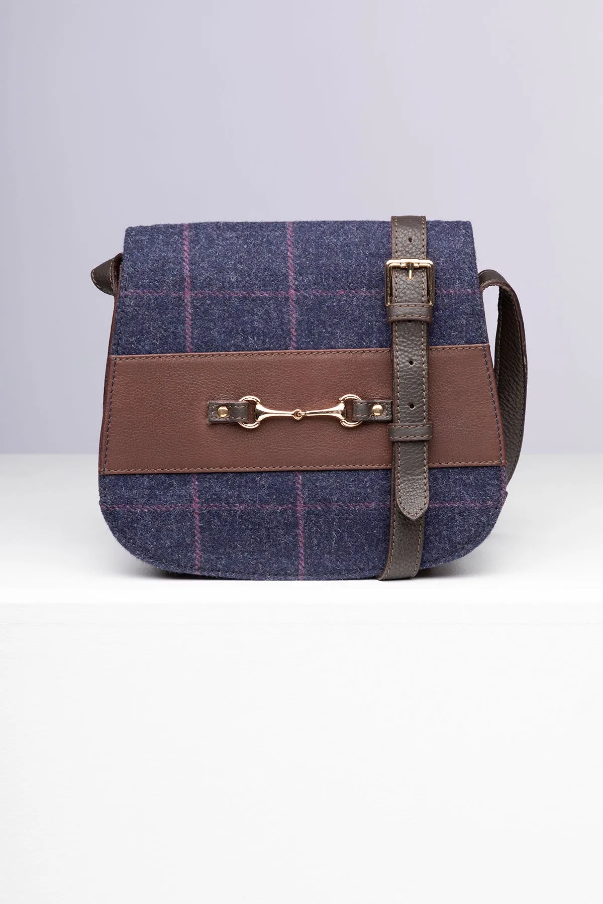 Ladies Tweed Saddle Bag - Helmsley