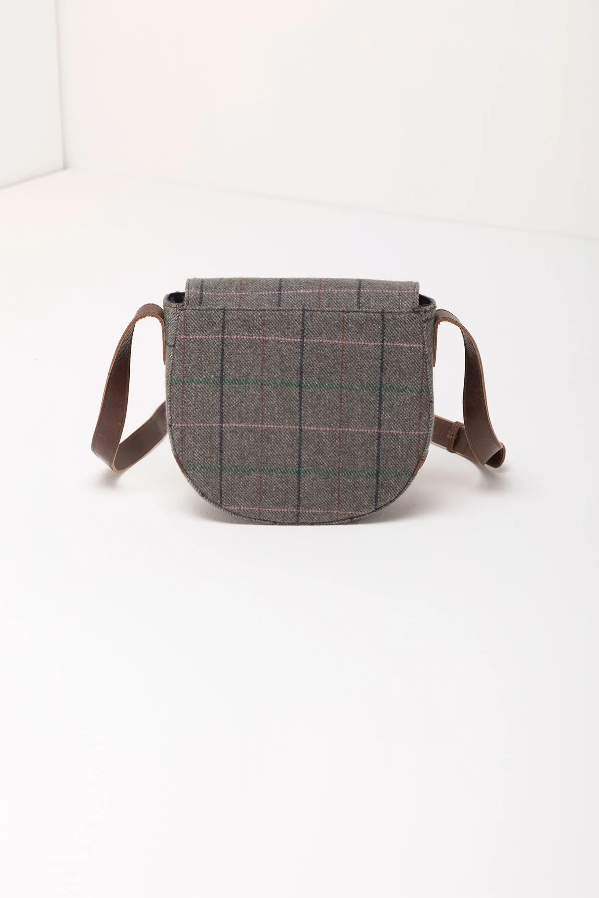 Ladies Tweed Saddle Bag - Pippa