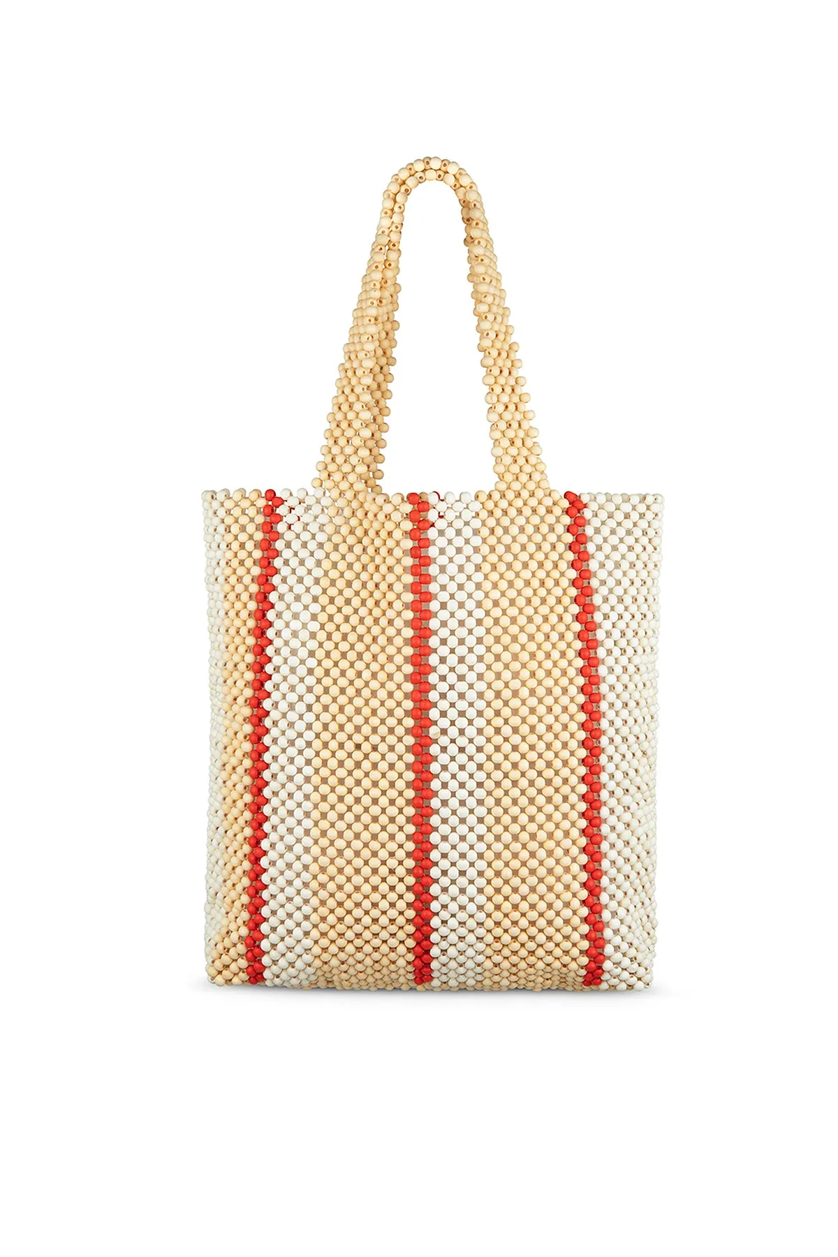 Large Beaded Tote Bag